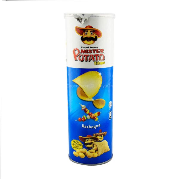 Mister Potato Barbeque Flavour Potato Crisps 125g Online Hot Sale