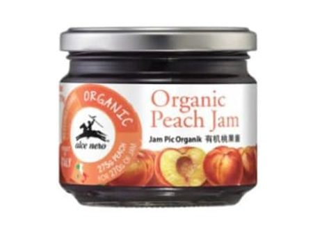 Alce Nero Organic Peach Jam 270g Sale