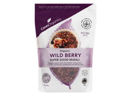 Ceres Organics Super Good Muesli with Wildberry 525g Online Hot Sale