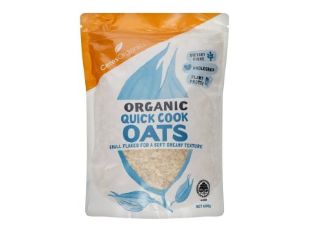 Ceres Organics Rolled Quick Cook Oat 600g For Cheap