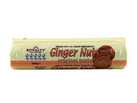 Royalty Ginger Nuts Biscuits 300g Online now