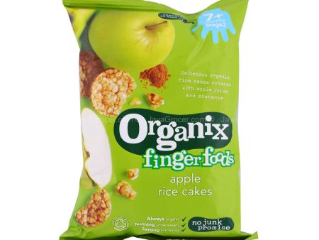 ORGANIX APPLE RICE CAKES 50G For Cheap