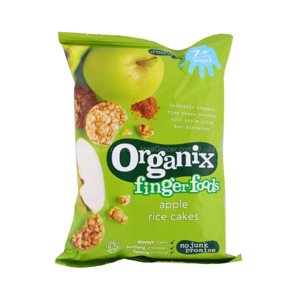 ORGANIX APPLE RICE CAKES 50G For Cheap