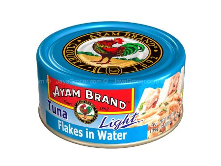 Ayam Brand Tuna Flakes in Water (Light) 150g Hot on Sale