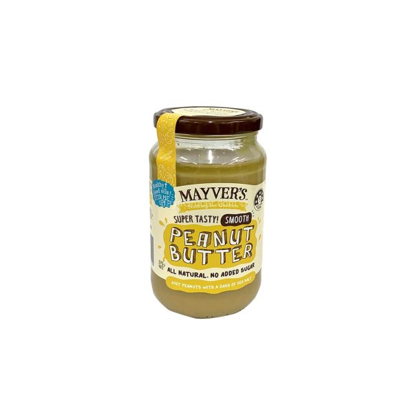 Mayver s Smooth Peanut Butter 375g Online now