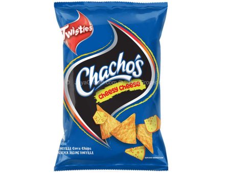 Chachos Tortilla Corn Chips Cheesy Cheese Flavour 70g Fashion