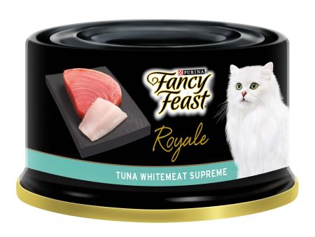 Purina Fancy Feast Adult Royale Tuna Whitemeat Supreme Wet Cat Food 85g For Cheap