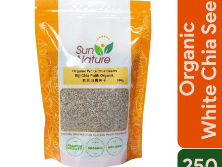 SUN NATURE ORGN WHITE CHIA SEEDS 250G Cheap