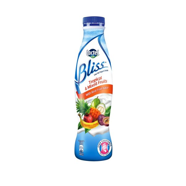 Lactel Bliss Low Fat Tropical and Mixed Fruits Yoghurt Drink 700g on Sale