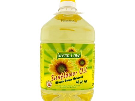 GREENLOVE SUNFLOWER OIL 3LIT *1 Sale