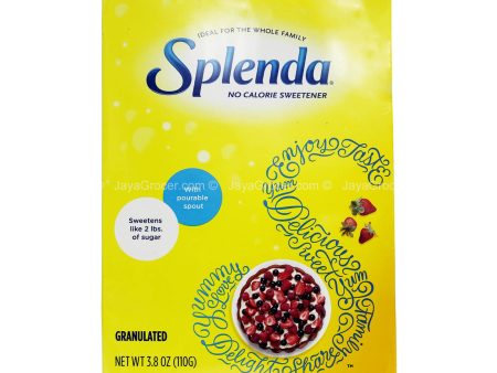 Splendar Granulated Sweetener 110g Fashion