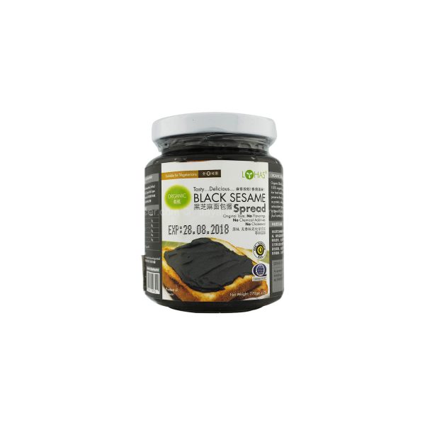 Lohas Organic Black Sesame Spread 270g Fashion