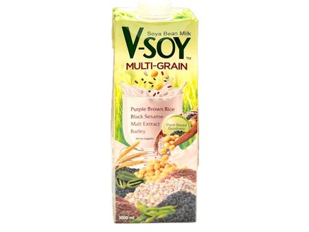 V-Soy Multi-Grain Soya Bean Milk 1L Online Hot Sale