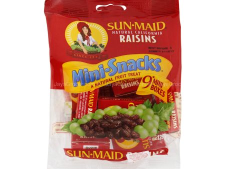 Sun-Maid Natural California Raisins Mini-Snacks 125g on Sale