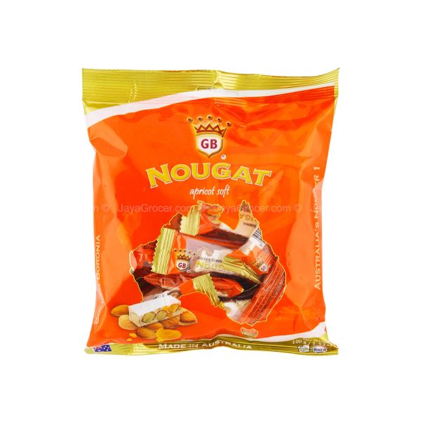 Golden Boronia Apricot Soft Nougats 100g Discount