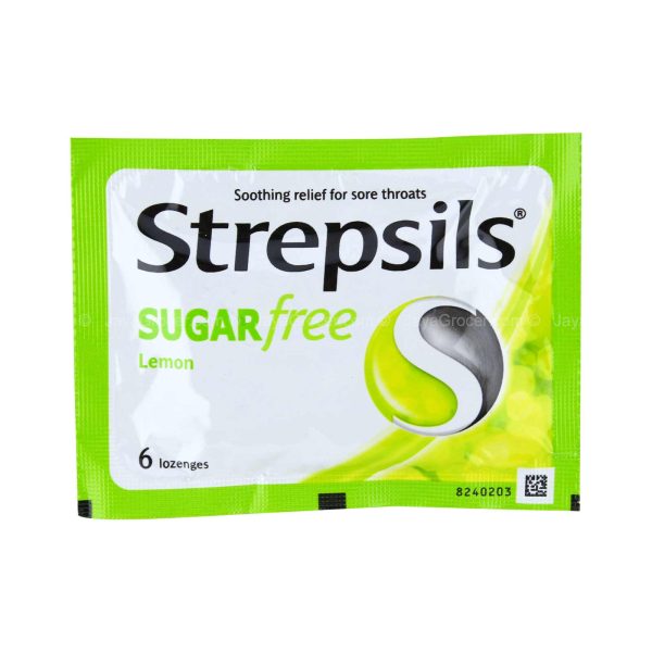 Strepsils Sugar Free Lemon Herb Pouch 6pcs pack Online Hot Sale