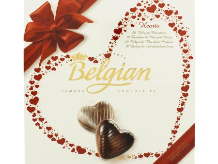 Belgian Chocolate Hearts 200g Sale