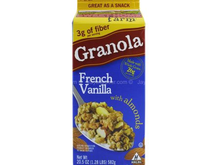 Sweethome Farm French Vanilla Granola Cereal with Almonds 582g Sale