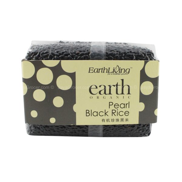 Earth Living Organic Pearl Black Rice 500g For Sale