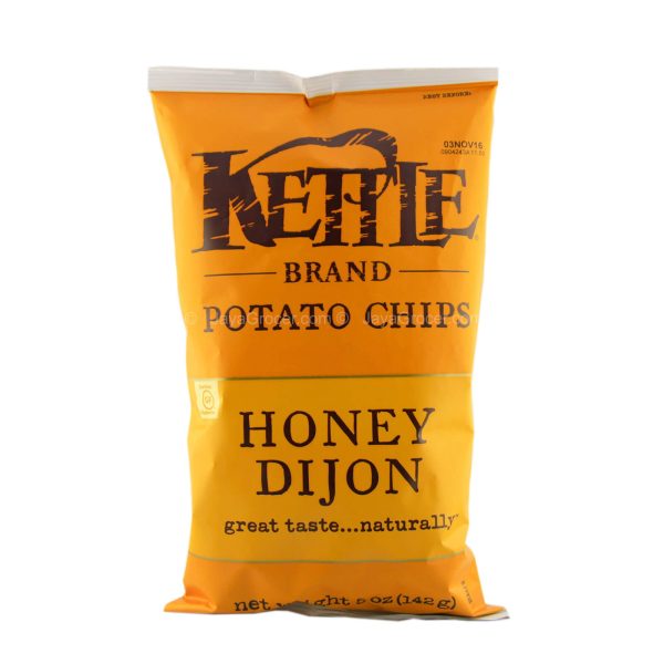 Kettle Brand Honey Dijon Potato Chips 142g Online now