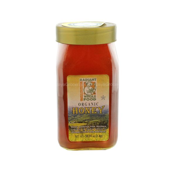 Radiant Whole Foods Organic Honey 1kg For Cheap