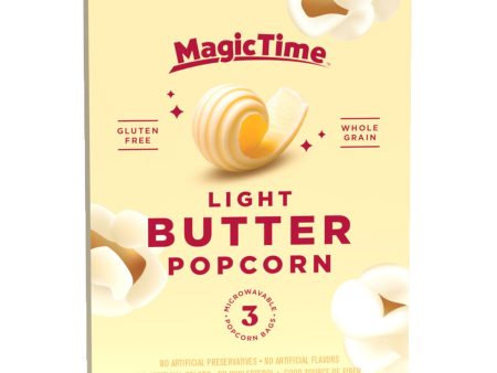 Magic Time Light Butter Popcorn 240g For Sale