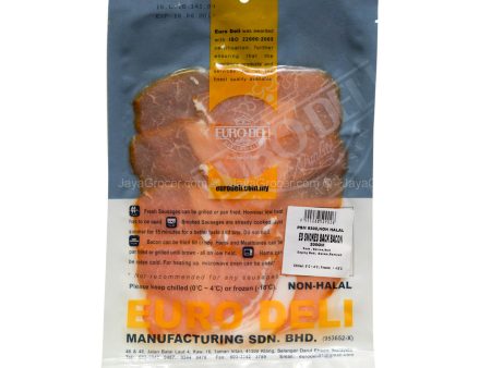 [NON-HALAL] Euro Deli Smoked Back Bacon 200g Fashion