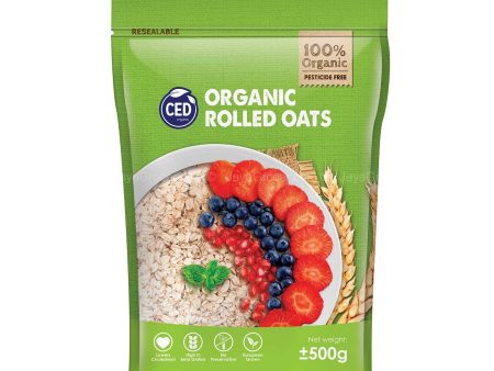 CED Organic Rolled Oats 450g Discount