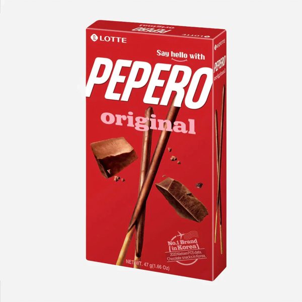 Lotte Original Pepero Biscuit Stick with Chocolate 47g Online Sale