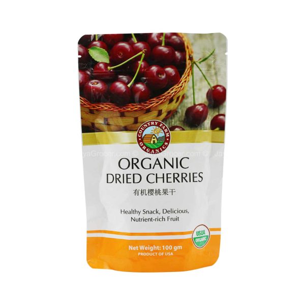 CFO ORGN DRIED CHERRIES 100G 100g Online now