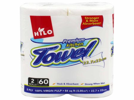 Hilo Premium Kitchen Towel 60pcs x 2 Online Sale