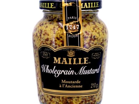 (Non Halal) Maille Wholegrain Mustard 210g For Cheap