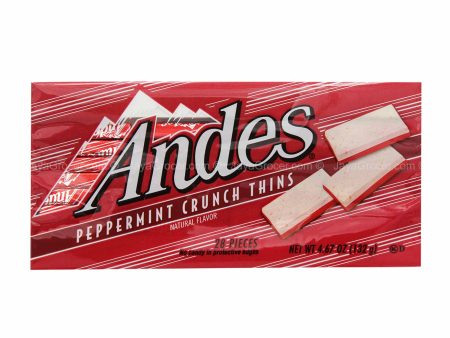 Andes Peppermint Crunch Thins 132g Online Sale