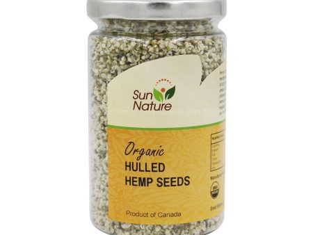 Sun Nature Organic Hulled Hemp Seeds 250g Supply