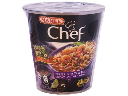 Mamee Chef Creamy Tomyam Instant Noodle Cup 72g Online