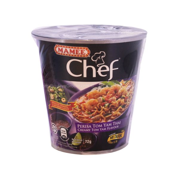 Mamee Chef Creamy Tomyam Instant Noodle Cup 72g Online