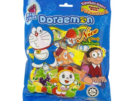 Big Foot Doraemon Nice Candy  Assorted Flavor 175g Online now