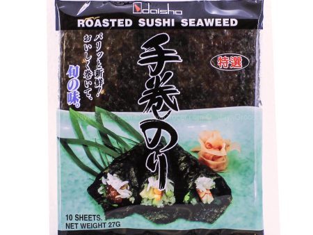 Daisho Roasted Sushi Seaweed 27g Online Sale