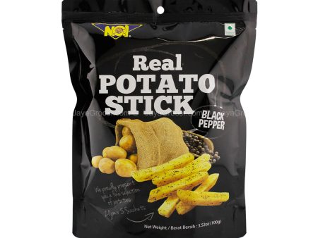 N.O.I Black Pepper Real Potato Stick 100g Cheap