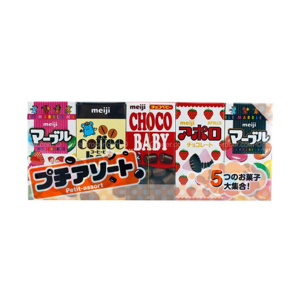 Meiji Petite 5 in 1 Choco 52g on Sale