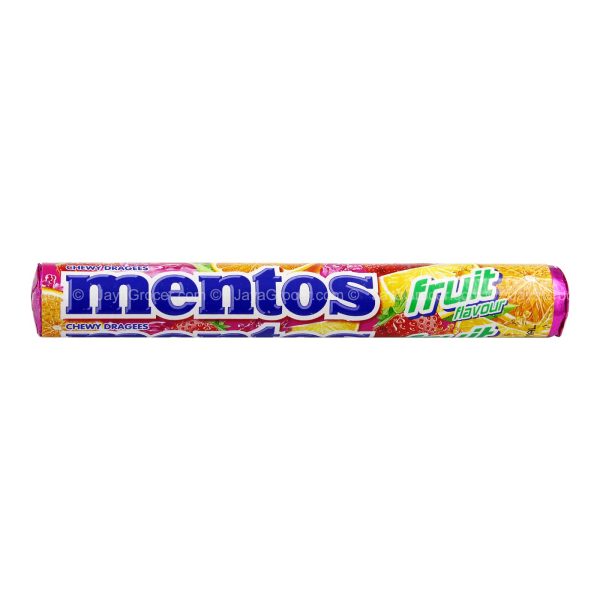 Mentos Mixed Fruit Roll Candy 37g Sale