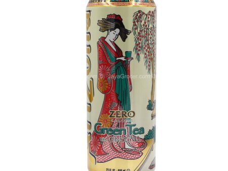 Arizona Zero Calorie Green Tea with Ginseng 650ml Supply