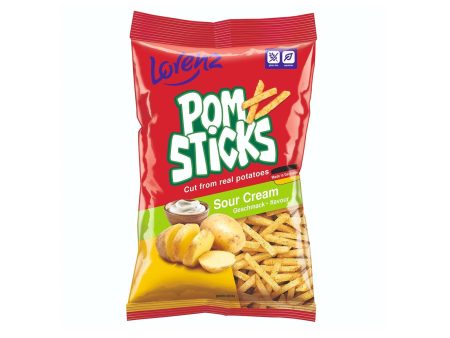 Lorenz Pomsticks Sour Cream Flavoured Potato Sticks 100g Online