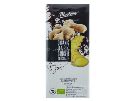 Meybona Organic Dark Ginger Chocolate 100g on Sale