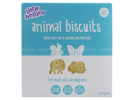 Little Bellies Animal Biscuits 100g For Sale