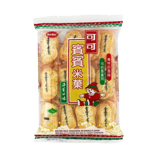 Bin Bin Seaweed Rice Crackers 150g Cheap