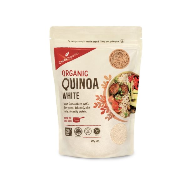 Ceres Organic White Quinoa 450g Hot on Sale