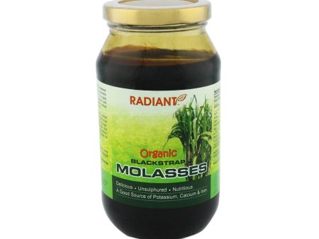 Radiant Whole Food Organic Blackstrap Molasses 450ml Discount