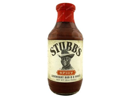 STUBB S SPICY BBQ SAUCE 18OZ*1 Discount