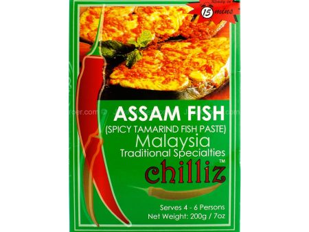 Chilliz Assam Fish Paste 200g Online now